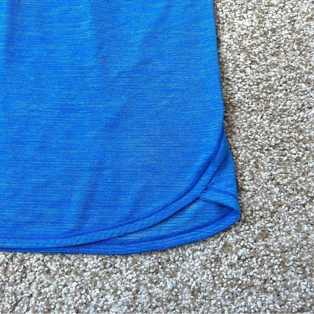 Lululemon In A Cinch Tank Top Heathered Pipe Dream Blue Size 4